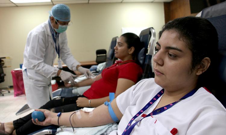Facultad de Medicina realiza tercera jornada de donación de sangre