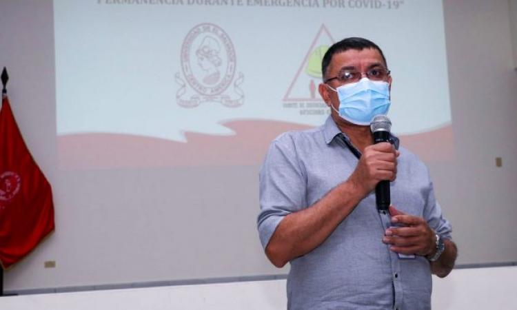 Vicerrector Administrativo informa sobre pertinencia de continuar con el protocolo de salud impulsado en la UES durante la emergencia por COVID-19