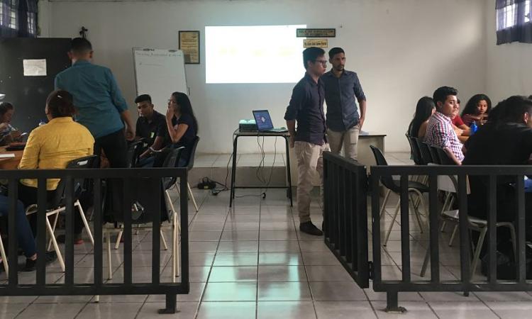 FMOcc UES: Estudiantes del Departamento de Ciencias Jurídicas forman parte de consulta juvenil impulsada por la OEA