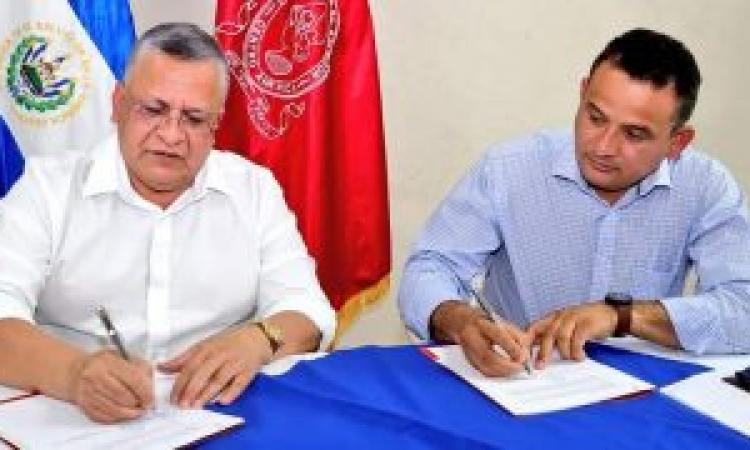 UES firma carta de entendimiento con la Alcaldía de Concepción de Oriente