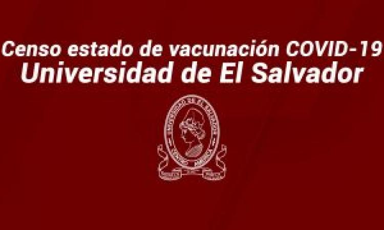 UES realiza censo de vacunación Covid-19