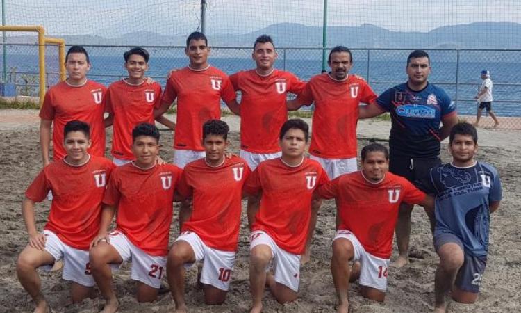 Beach Soccer UES masculino participará en torneo internacional en la Isla de Méndez