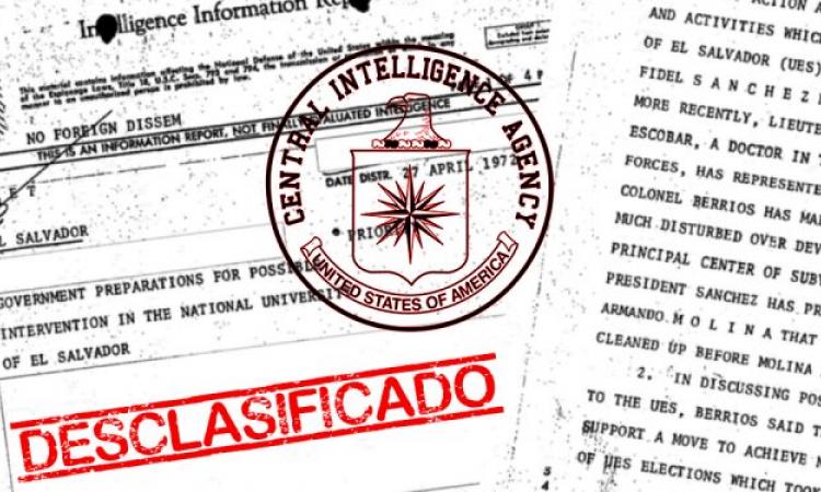 Documentos desclasificados de la CIA reflejan planificación de la intervención militar del 19 de julio de 1972