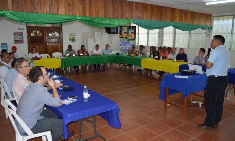 Recinto URACCAN-Bilwi recibe representantes de la Union Europea y Horizont3000