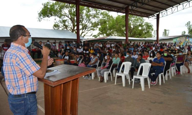 Apertura el año lectivo 2021 con asamblea informativa en URACCAN recinto Bilwi