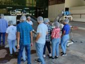  Estudiantes de la FCA visitan planta de exportación de piña