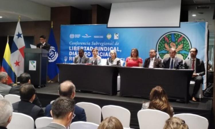 Conferencia Subregional en Panamá aborda la Libertad Sindical y la Resolución de Conflictos Laborales