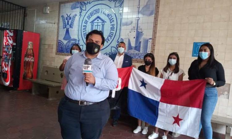 Movimiento juvenil panameño, muestra su apoyo a la población estudiantil de la UP