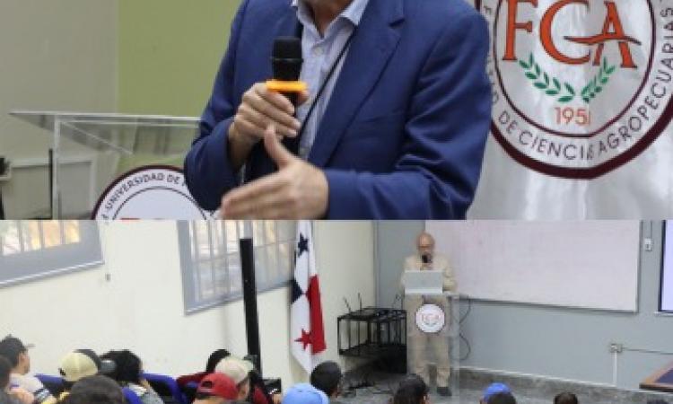 Contrato de Concesión Minero y la Producción Agrícola Convencional temas abordados en el miércoles universitario en la FCA.