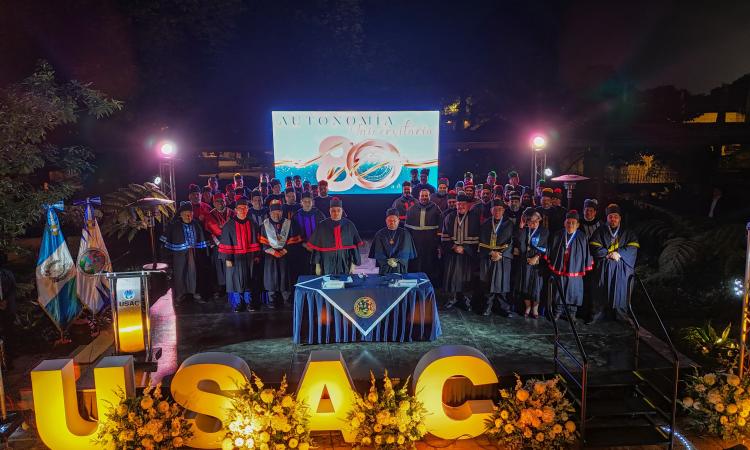 USAC celebra 80 años de autonomía universitaria