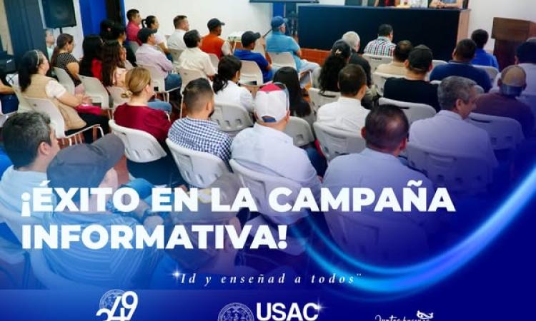 USAC realiza campaña Informativa 