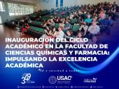 Facultad de Ciencias Químicas y Farmacia inaugura ciclo académico