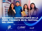 Editorial Universitaria de la USAC, presente en el Festival del Libro