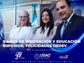 ¡Celebramos el V Aniversario de la División de Educación a Distancia en Entornos Virtuales -DEDEV-!