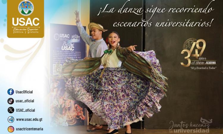 ¡La danza sigue recorriendo escenarios universitarios!