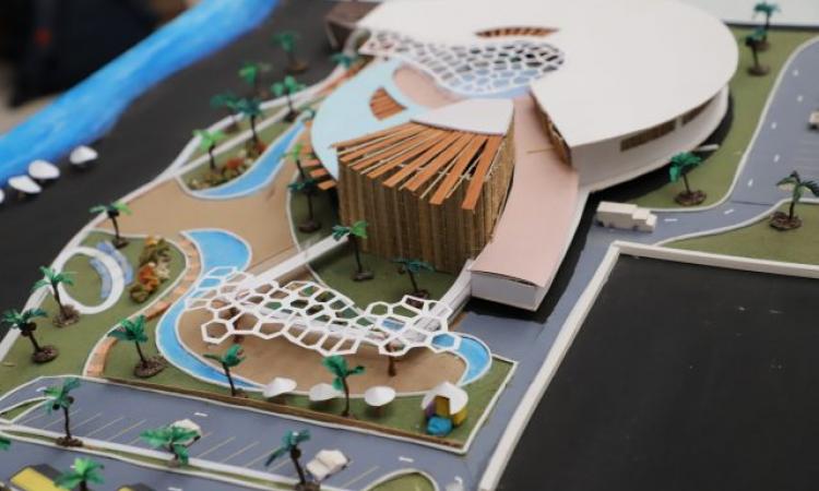 Estudiantes diseñan acuario para la Municipalidad del Puerto de San José
