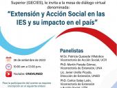U Públicas analizarán la extensión y acción social y su impacto en el país