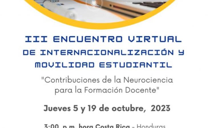 UNED explora avances en la neurociencia educativa, en el III Encuentro de Internacionalización y movilidad estudiantil