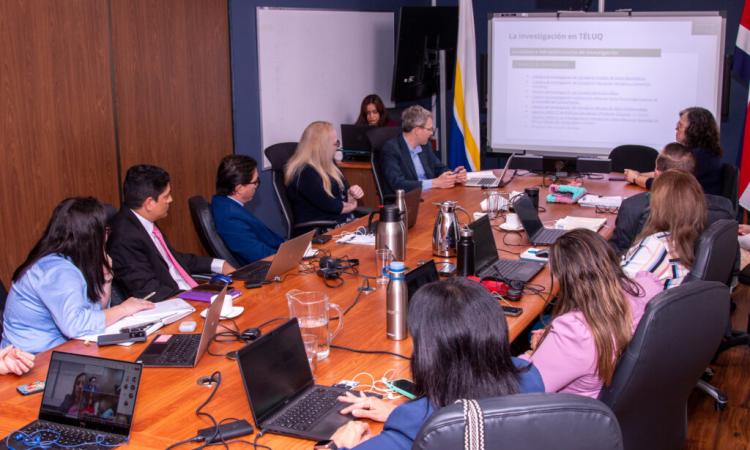 Cooperación internacional entre la UNED y la Universidad TÉLUQ beneficiará a estudiantes y a toda la comunidad universitaria