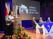 María Estrada Sánchez rectora del TEC asume la presidencia del Consejo Nacional de Rectores