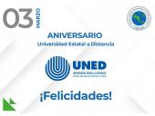 Conmemoración del 48 aniversario de la Universidad Estatal a Distancia de Costa Rica