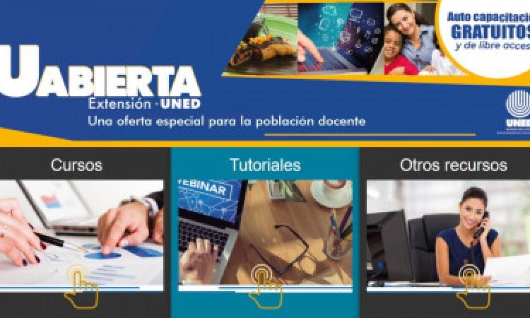 UNED amplía su oferta de cursos gratuitos para docentes y familias de Costa Rica