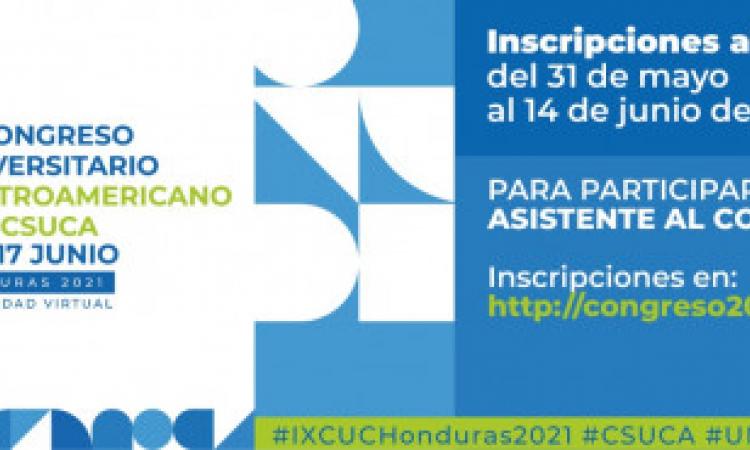 UNAH será anfitriona del IX Congreso Universitario Centroamericano del CSUCA