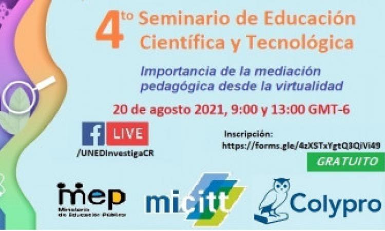 UNED y Colypro impartirán seminario gratuito sobre Educación Científica y Tecnológica