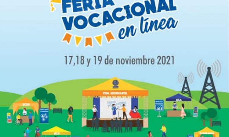 Feria Vocacional en Línea 2021 de la UNED se realizará el 17, 18 y 19 de noviembre