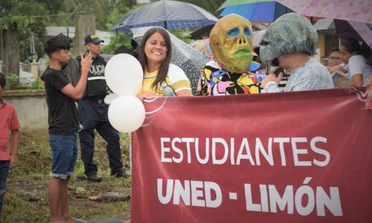 Agrupaciones culturales, recreativas y deportivas de la UNED Limón destacaron en el “53 Aniversario del Cantón de Matina”