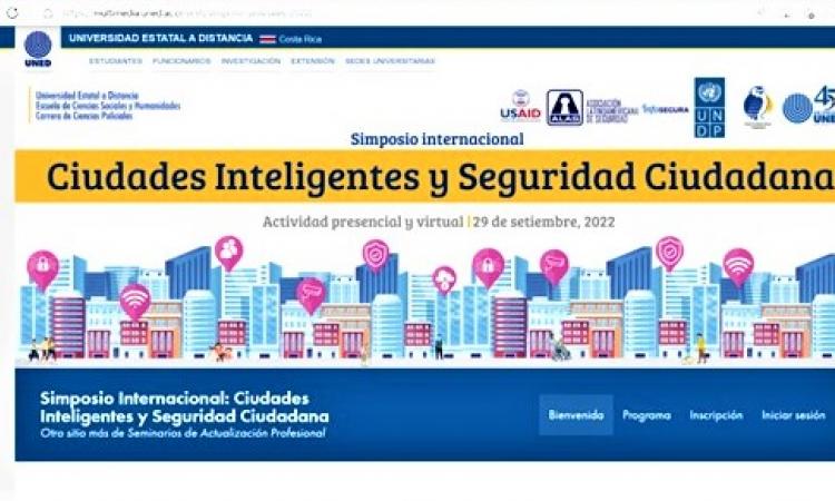 Se avecina simposio internacional “Ciudades Inteligentes y Seguridad Ciudadana”
