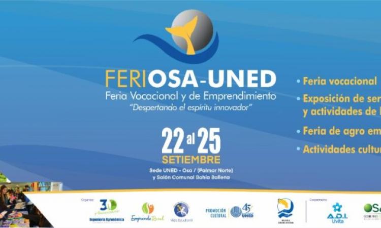 UNED celebrará Feria Universitaria en Osa del 22 al 25 de setiembre