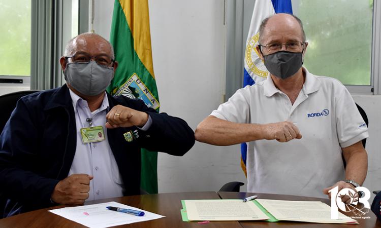 UNA y BORDA unen esfuerzos para disponibilidad de agua en Corredor Seco