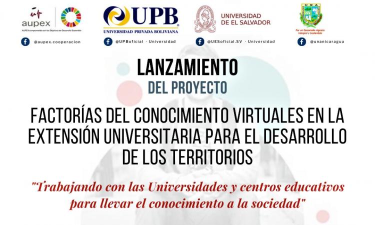 UNA participará en proyecto iberoamericano “Factorías del Conocimiento”