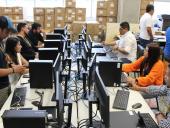 Comienza protocolo de entrega de aproximadamente 1,300 computadoras en la UNAH