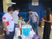 VOAE organiza recolección de ayuda humanitaria en apoyo a afectados por la tormenta "Sara"