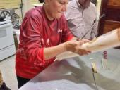 Estudiantes de UNAH Campus Atlántida realizan experimento alimenticio de aprovechamiento del palmito de corozo