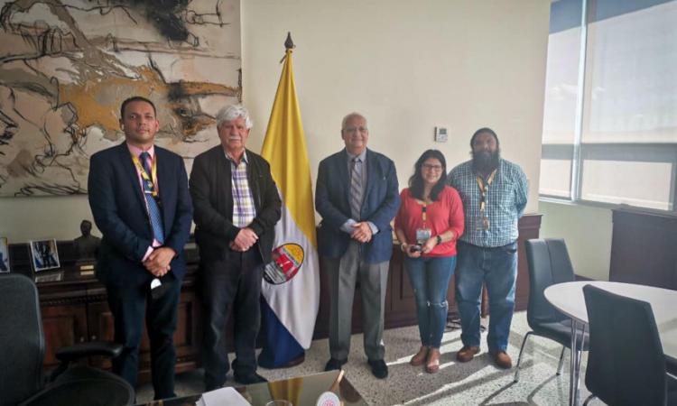 UNAH y la Universidad de Concepción de Chile en acercamiento para fortalecer investigación-vinculación