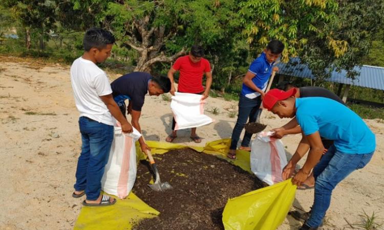 CURLA aporta a la seguridad alimentaria en comunidad Pech en Olancho