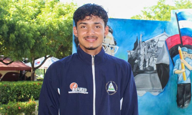  Oliver Palma Guzmán, el destacado atleta que eligió la UNAN-Managua para formarse profesionalmente  