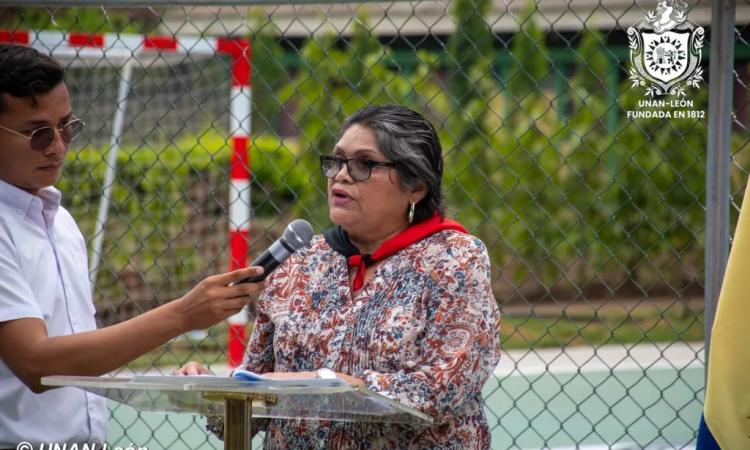 Inauguran cancha Multidisciplinaria «Héroes y Mártires de El Calvario»