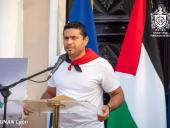 UNAN-León realiza acto de solidaridad y respaldo al pueblo de Palestina