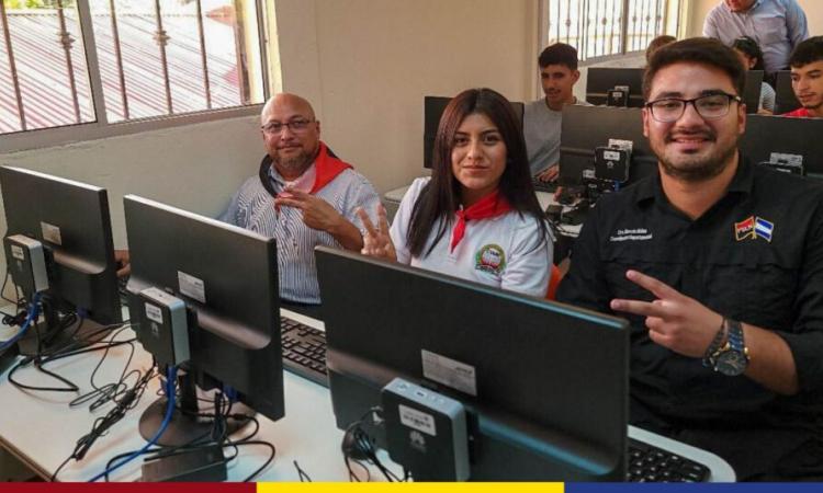 UNAN-León reinaugura laboratorio de Tecnologías de la Información y Comunicación en el CUR-Jinotega