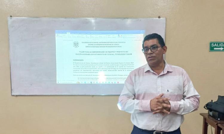  CUR-Carazo, UNAN-Managua impulsa la conformación de equipos y proyectos de investigación