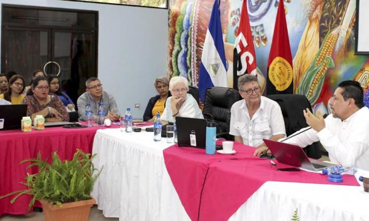 Académicos de la Universidad de la Habana visitan la UNAN-Managua