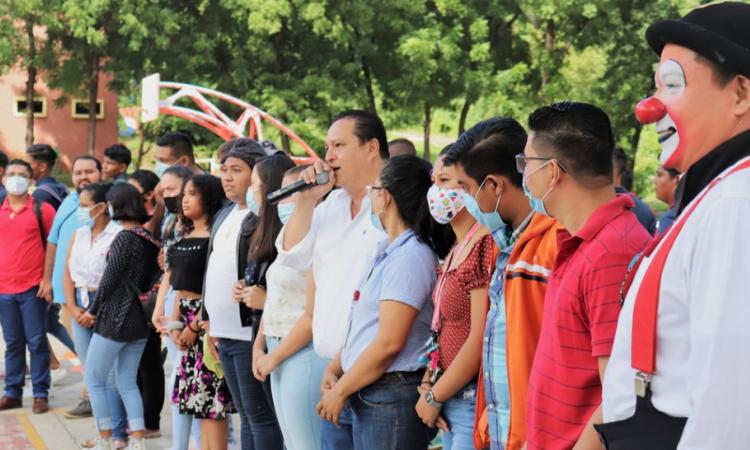 UNAN-Managua realiza mañana recreativa para niños con VIH
