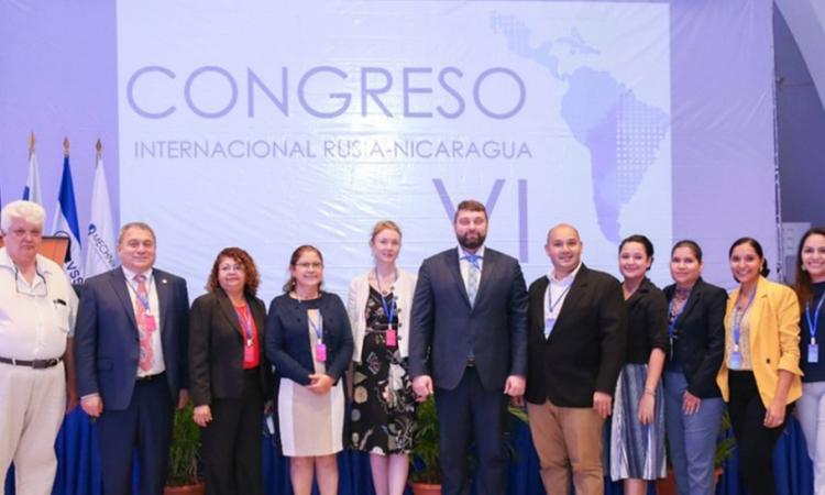 UNAN-Managua, presente en el VI Congreso Internacional Rusia-Nicaragua