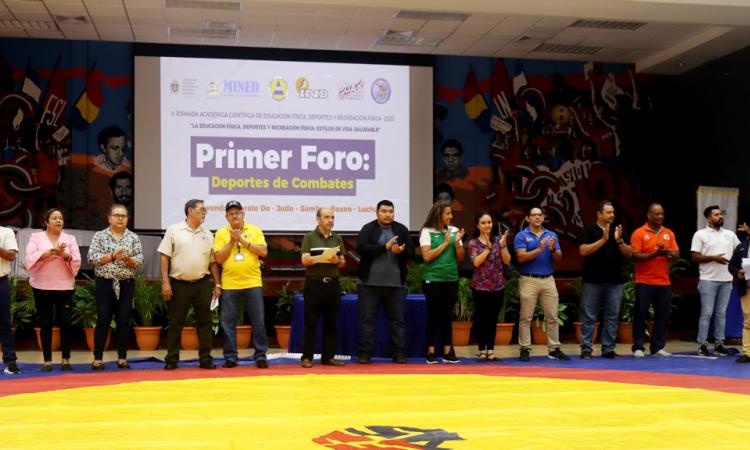 UNAN-Managua desarrolla primer Foro de Deportes de Combate