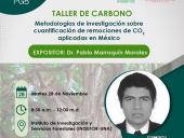 Taller de carbono: metodologías de trabajo aplicadas para la cuantificación de remociones de CO2 en México c