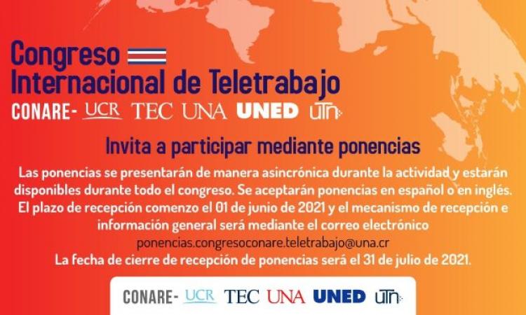 Conare realizará congreso internacional de Teletrabajo